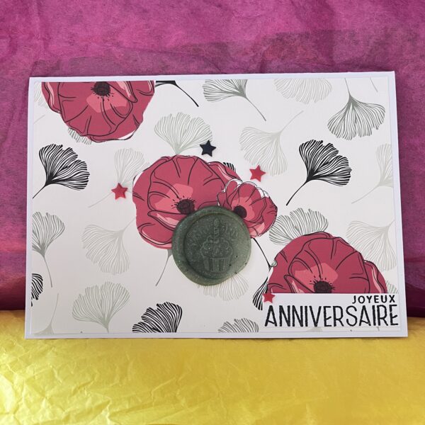 Carte - Joyeux anniversaire