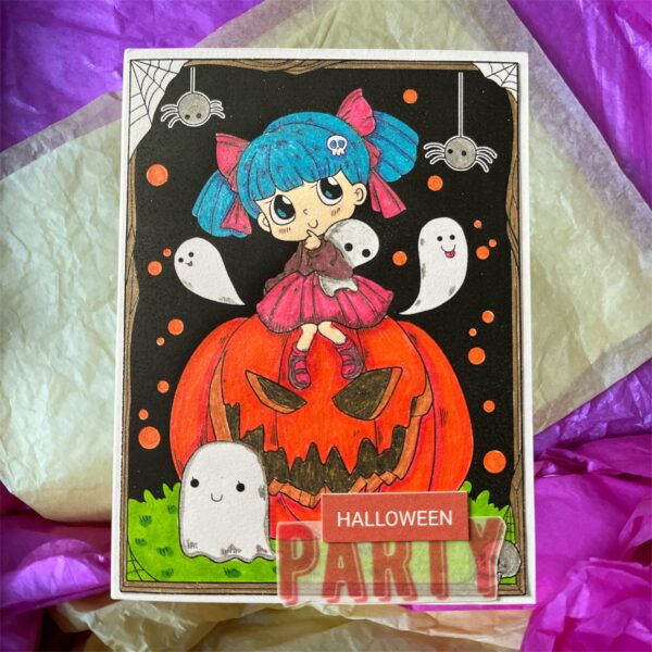 Carte - Halloween party