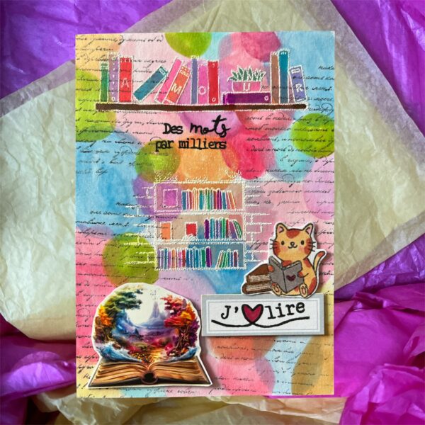 Carte - J'aime lire