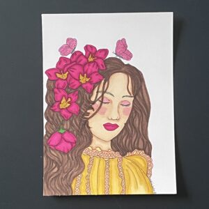 Coloriage - Portrait