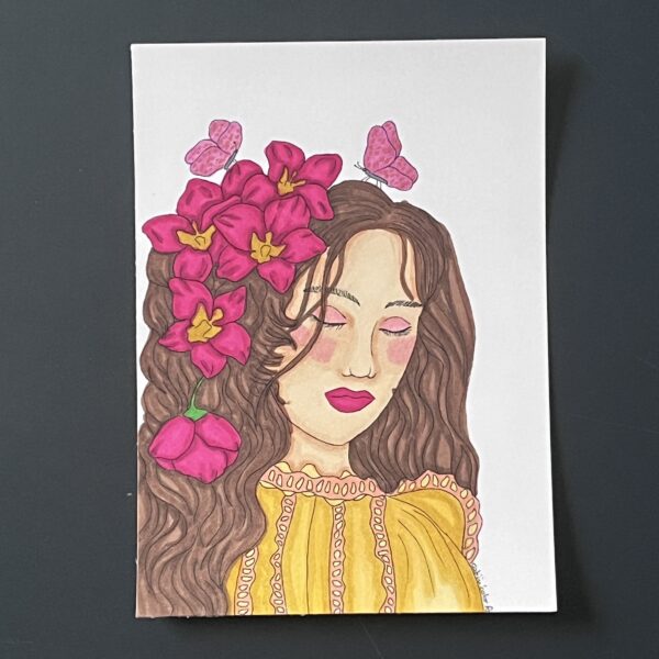 Coloriage - Portrait