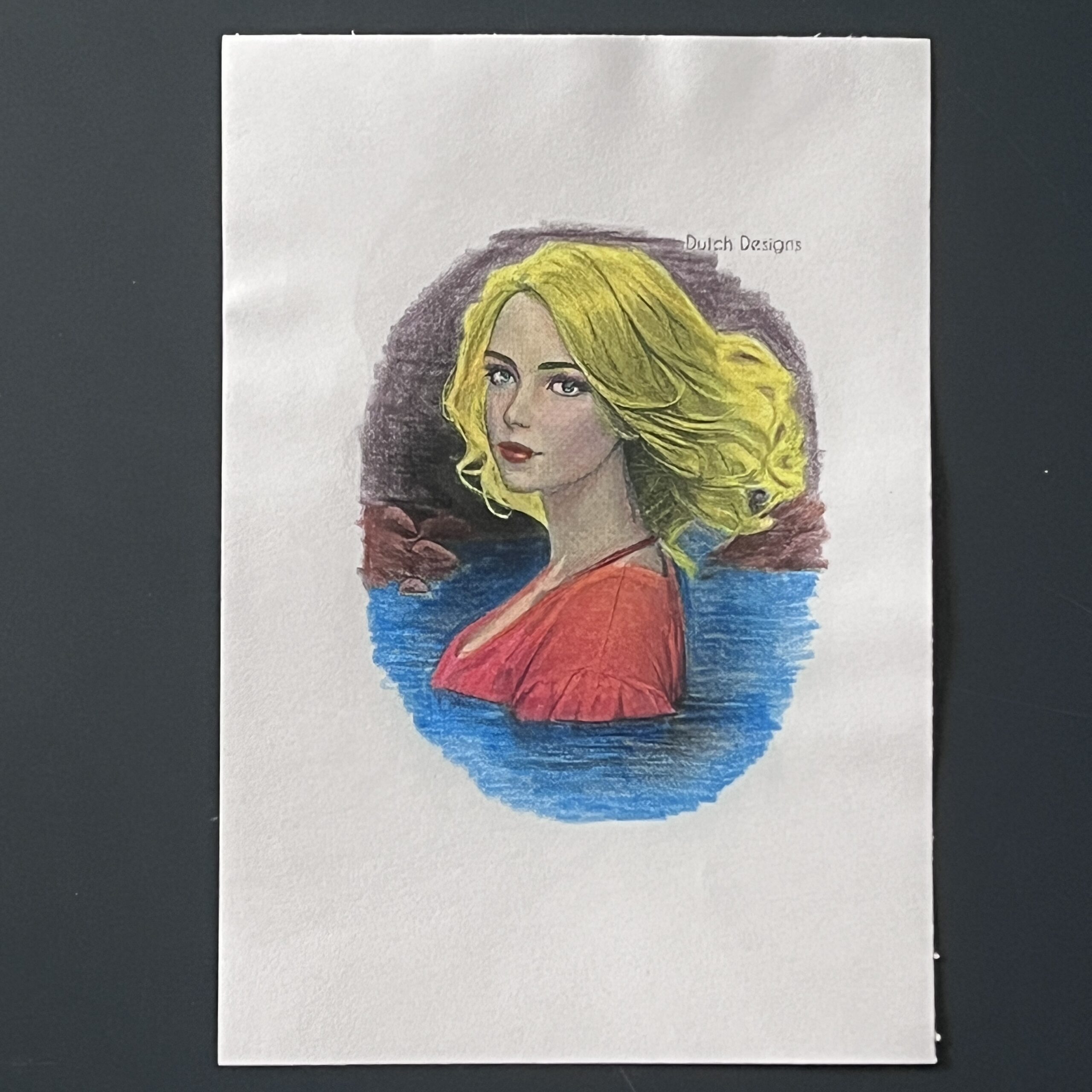 Coloriage - Portrait