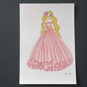 Coloriage - Princesse