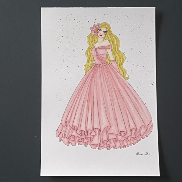 Coloriage - Princesse