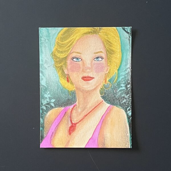 Coloriage - Portrait