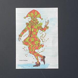 Coloriage - Arlequin