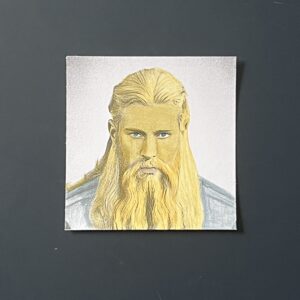 Coloriage - Portrait viking