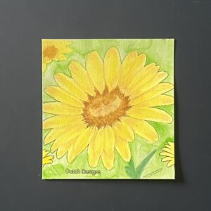Coloriage - Tournesol