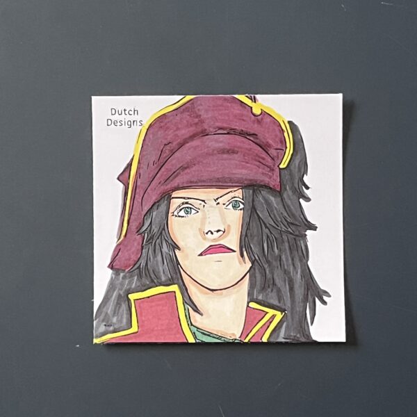 Coloriage - Portrait de pirate
