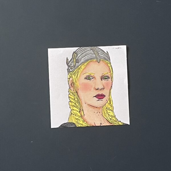 Coloriage - Portrait Viking