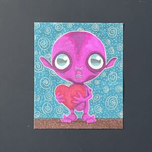 Coloriage - Alien
