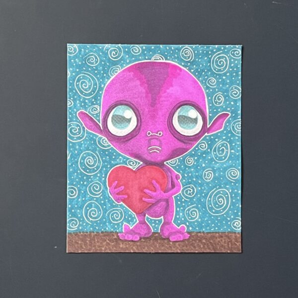 Coloriage - Alien