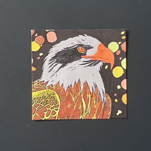 Coloriage - Aigle royal