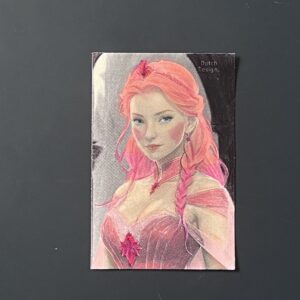 Coloriage - Portrait de femme