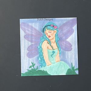Coloriage - Fée rêveuse