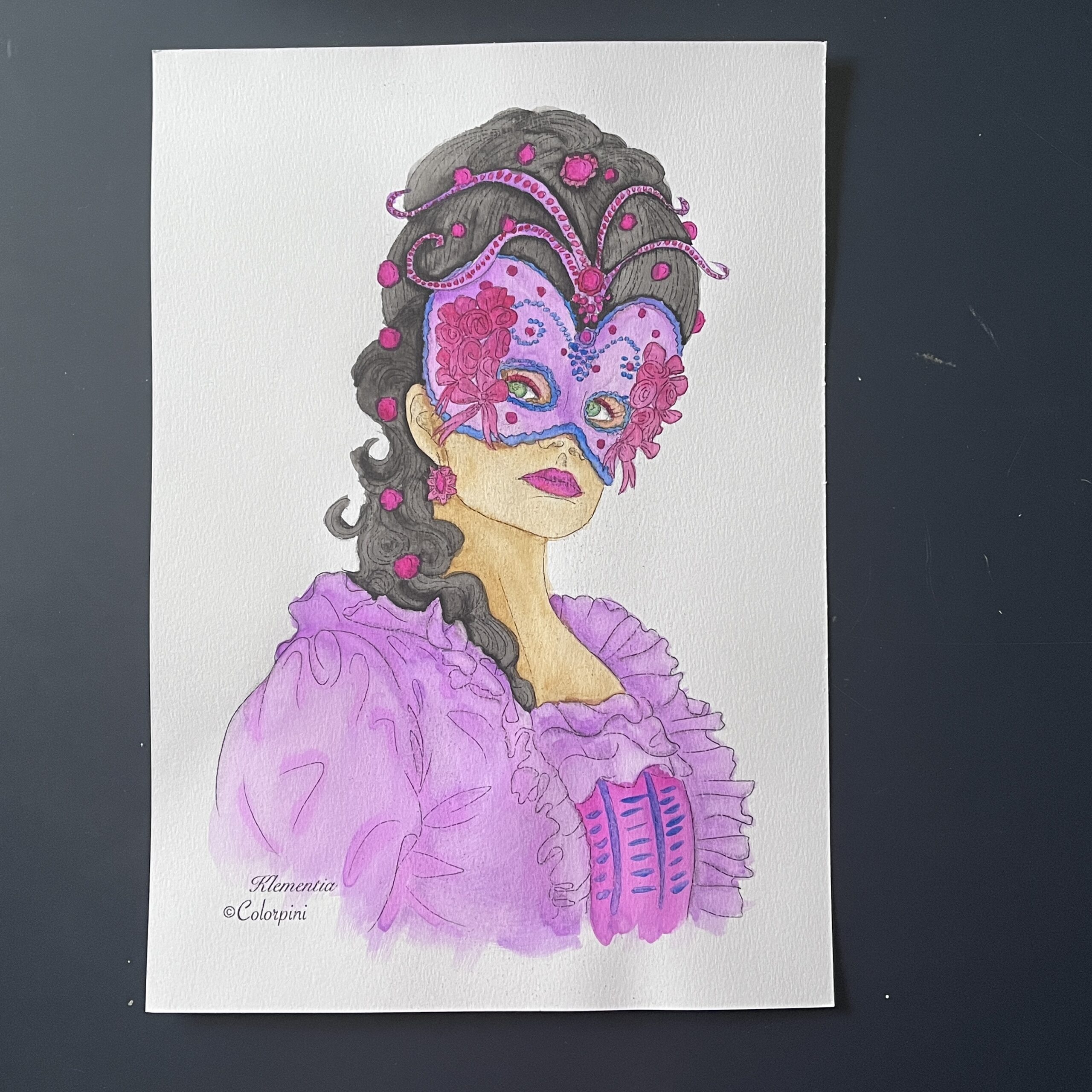 Coloriage - Masquerade