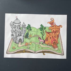 Coloriage - Il était une fois