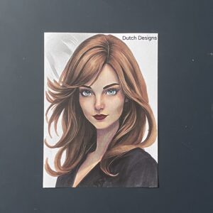 Coloriage - Portrait