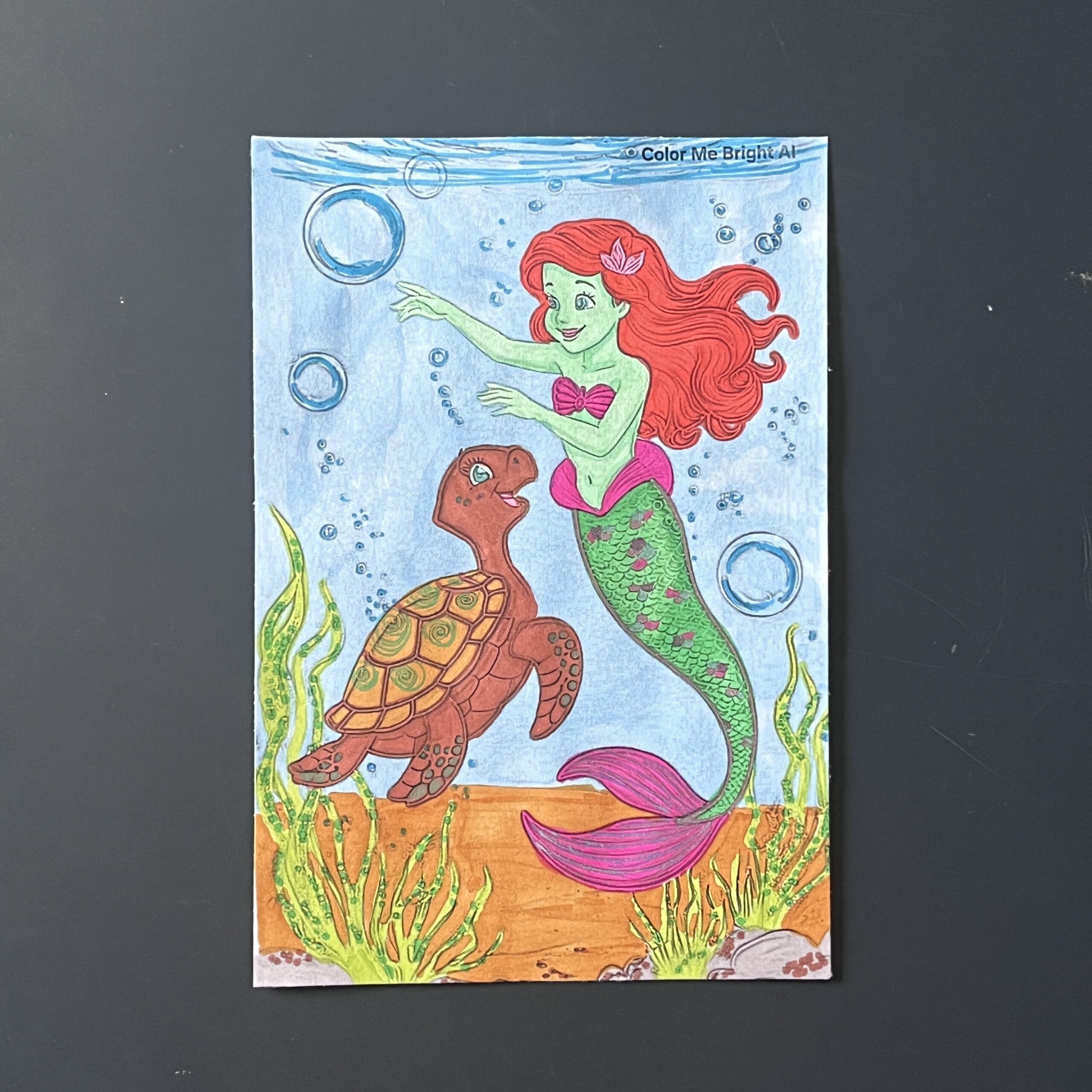 Coloriage - Sous l'océan