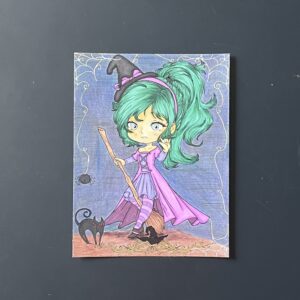 Coloriage - Sorcière