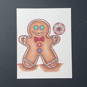 Coloriage - Pain d'épice