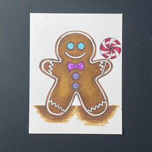 Coloriage - Pain d'épice