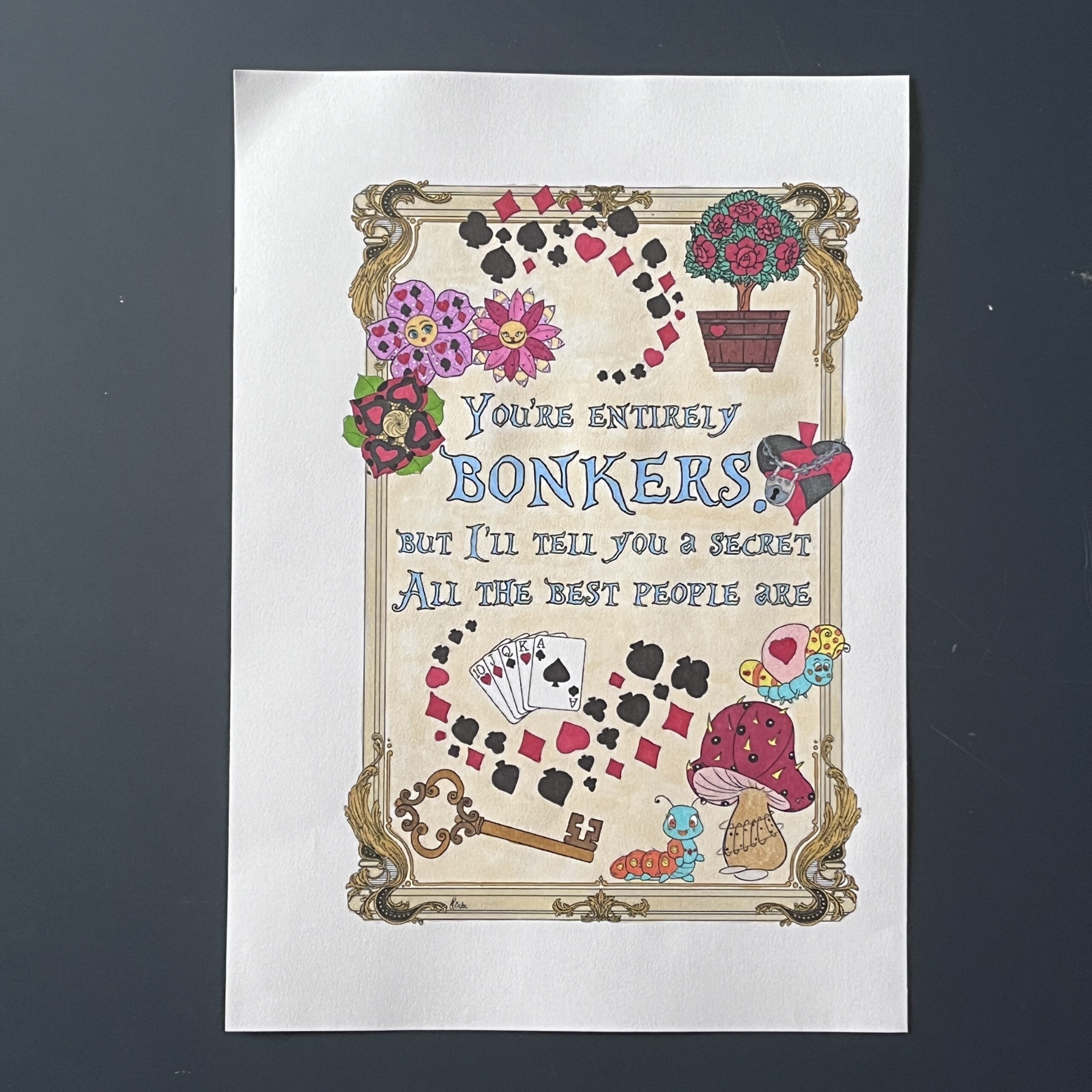 Coloriage - Alice au pays des merveilles