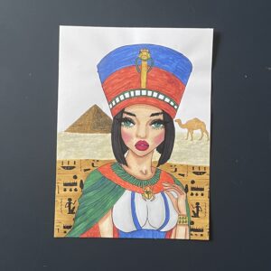 Coloriage - Cléopâtre