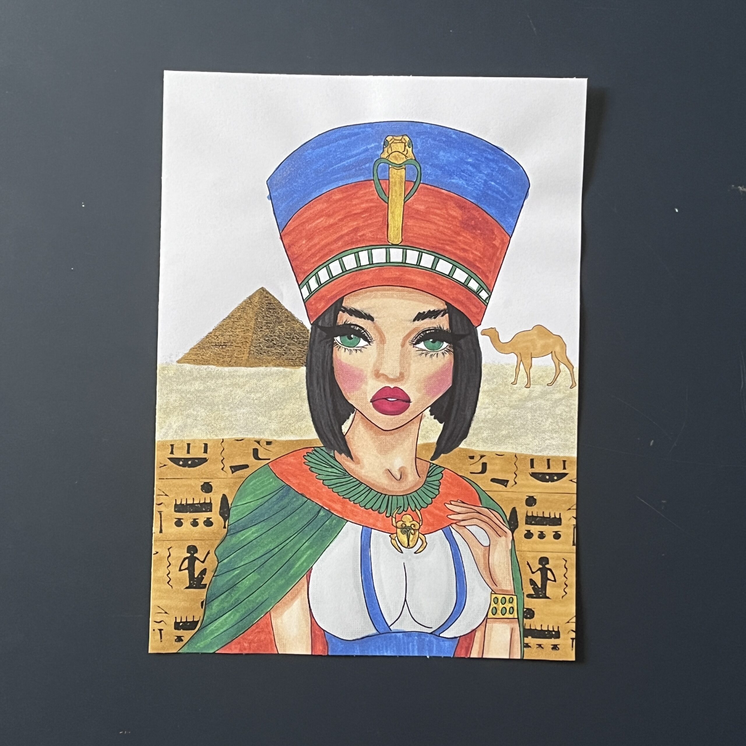 Coloriage - Cléopâtre