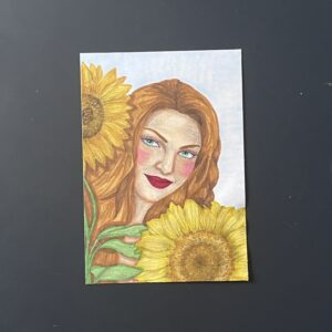 Coloriage - Tournesols