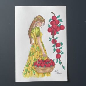 Coloriage - Apples