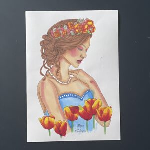 Coloriage - Tulipa