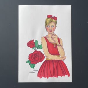 Coloriage - Abigail