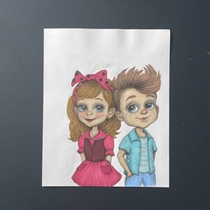 Coloriage - Couple