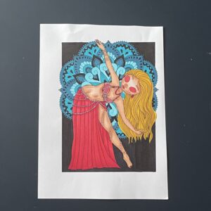 Coloriage - Belly dance