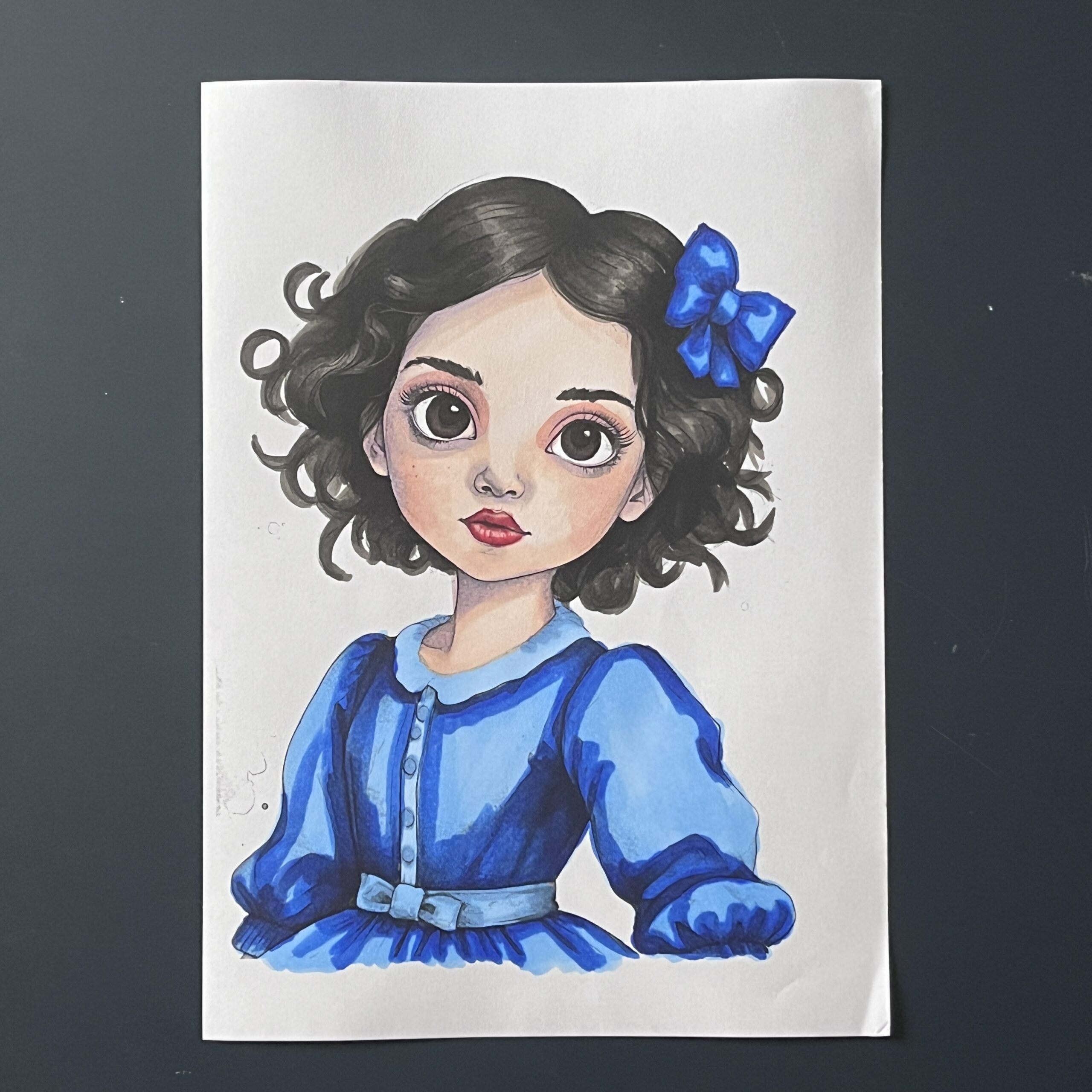 Coloriage - Portrait