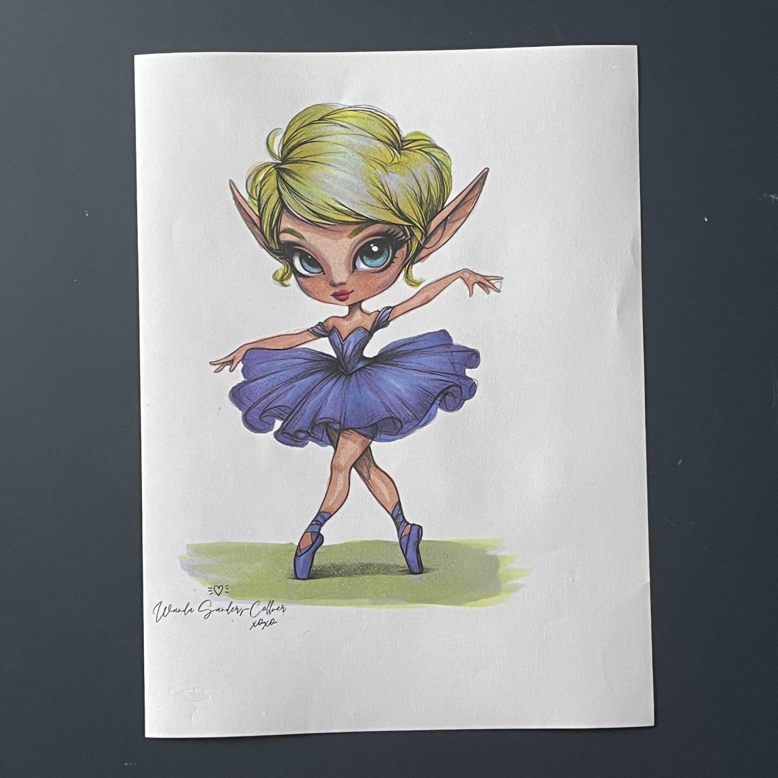 Coloriage - Danseuse