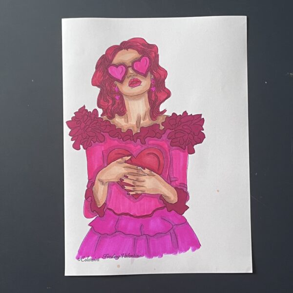 Coloriage - Finding valentine