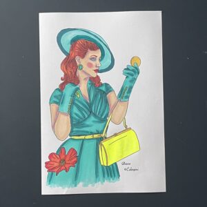 Coloriage - Diane