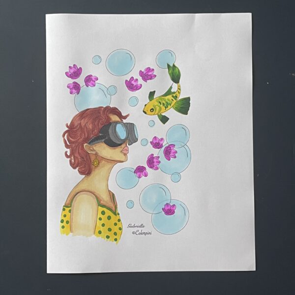 Coloriage - Gabriella