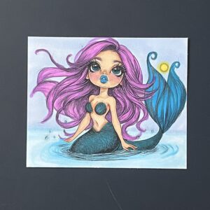 Coloriage - Sirène