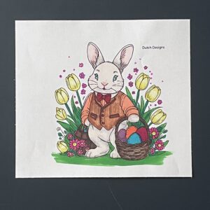Coloriage - Joyeuse fête de Pâques