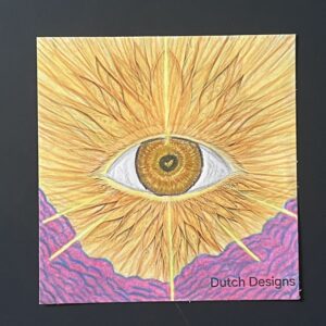 Coloriage - Oeil luisant