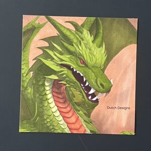 Coloriage - Dragon
