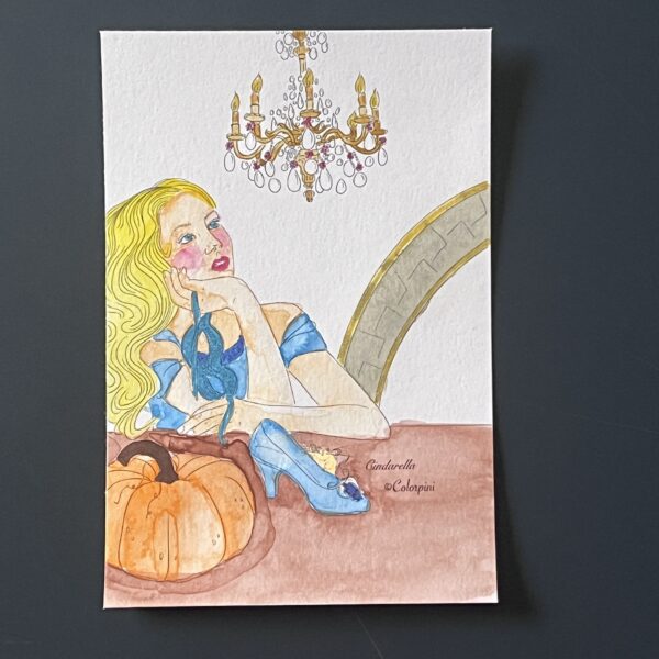 Coloriage - Cindarella