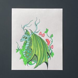 Coloriage - Dragon