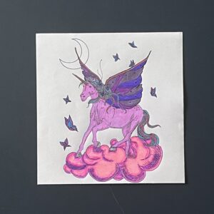 Coloriage - Licorne
