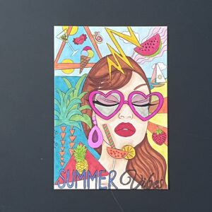 Coloriage - Summer vibes