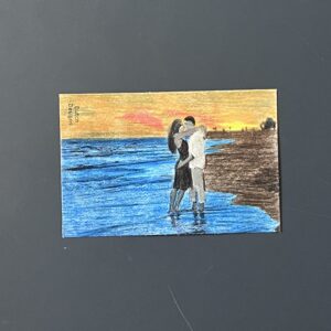 Coloriage - Sur la plage