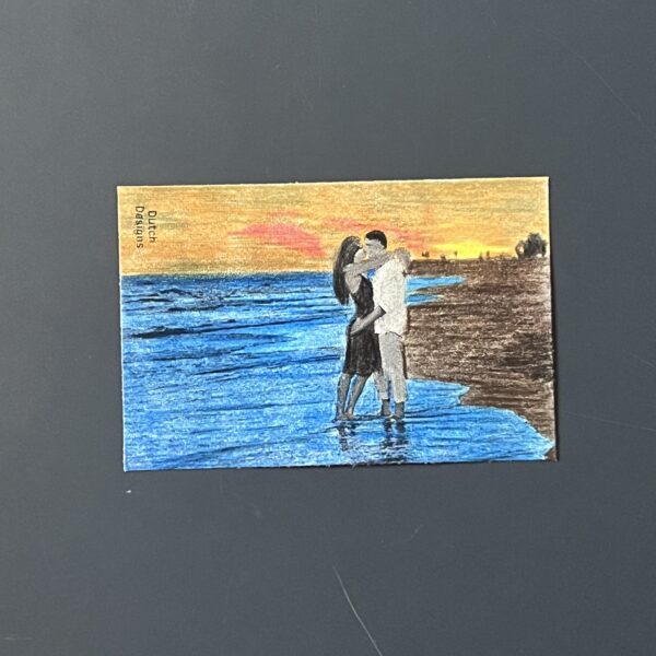 Coloriage - Sur la plage
